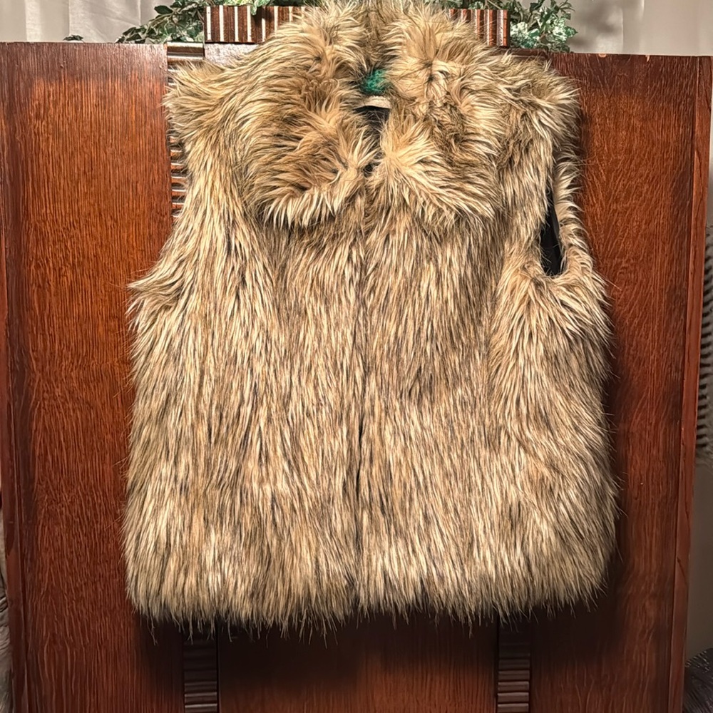 Painted Pony fur vest